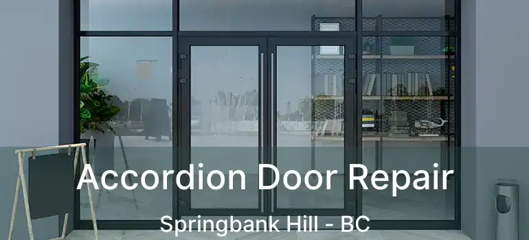 Accordion Door Repair Springbank Hill - BC