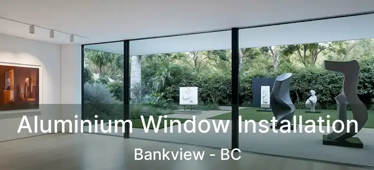 Aluminium Window Installation Bankview - BC