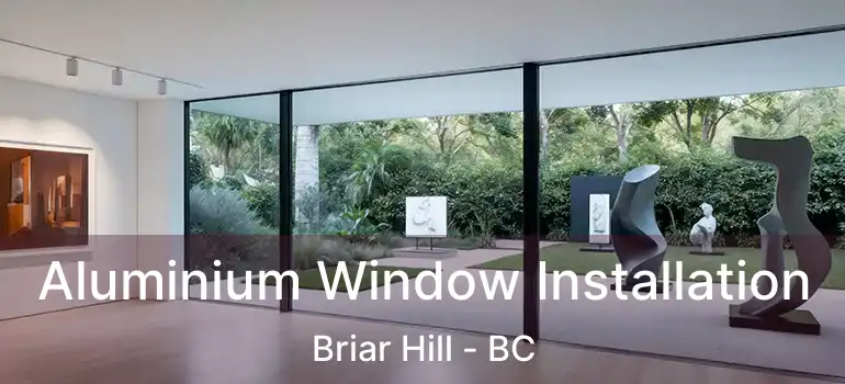 Aluminium Window Installation Briar Hill - BC