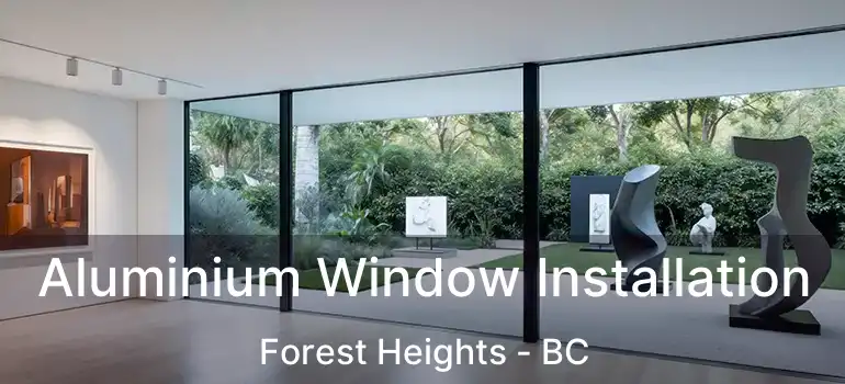 Aluminium Window Installation Forest Heights - BC