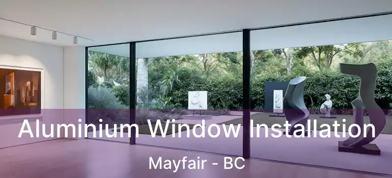 Aluminium Window Installation Mayfair - BC