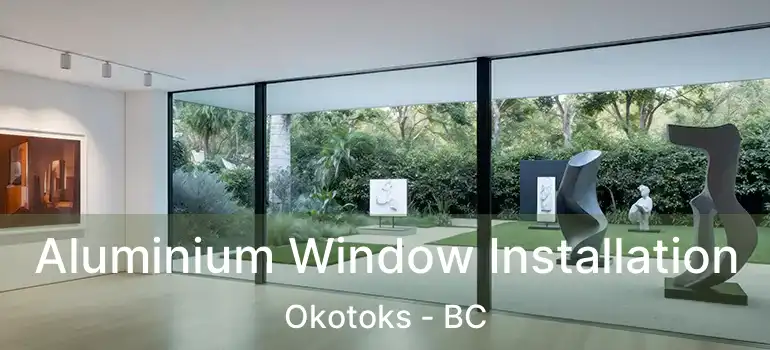 Aluminium Window Installation Okotoks - BC