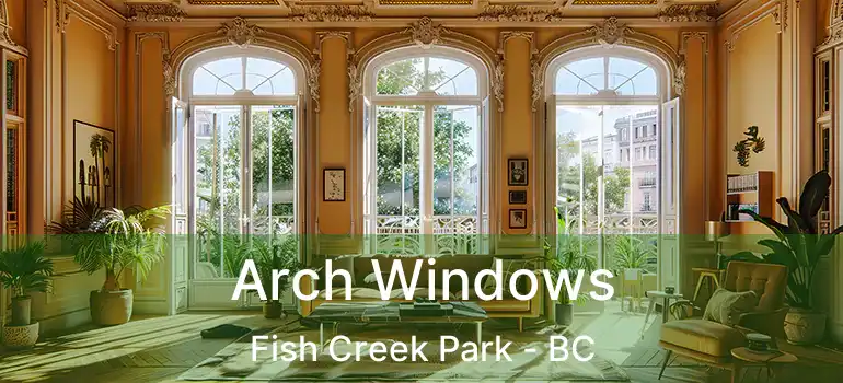 Arch Windows Fish Creek Park - BC