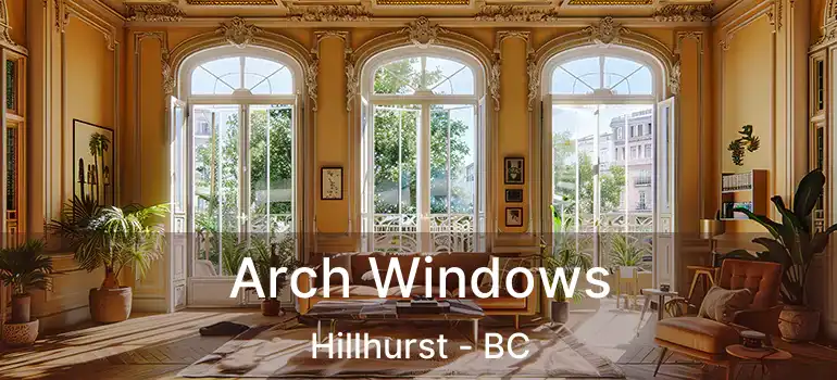 Arch Windows Hillhurst - BC