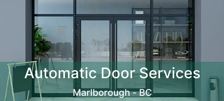 Automatic Door Services Marlborough - BC