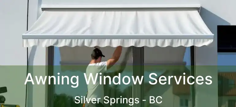 Awning Window Services Silver Springs - BC
