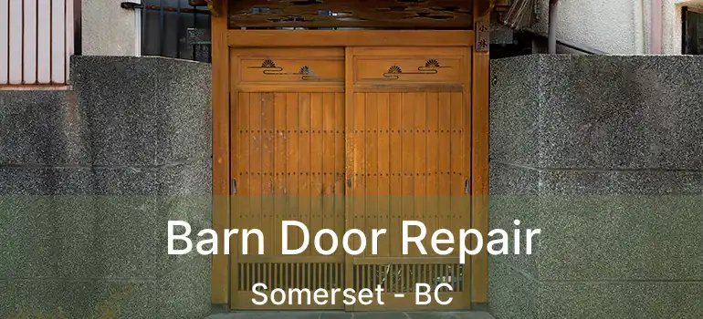 Barn Door Repair Somerset - BC
