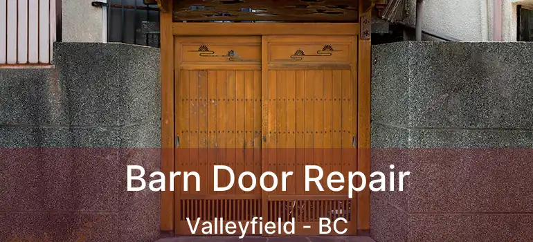 Barn Door Repair Valleyfield - BC