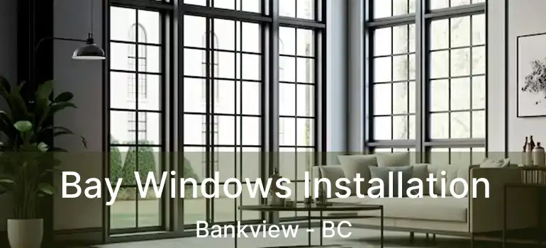 Bay Windows Installation Bankview - BC