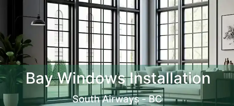 Bay Windows Installation South Airways - BC