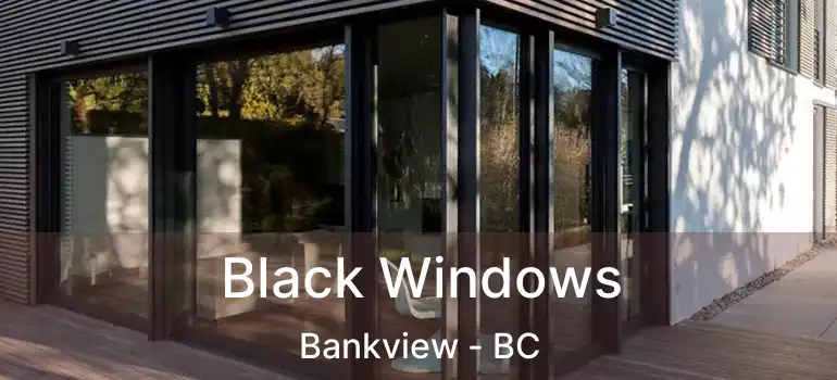 Black Windows Bankview - BC