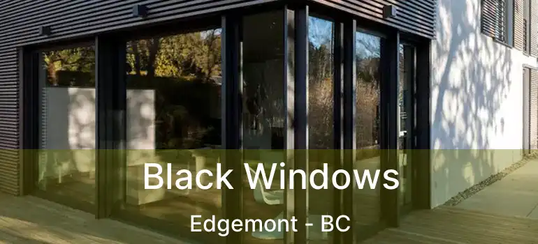 Black Windows Edgemont - BC