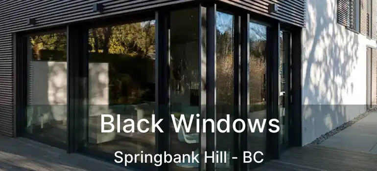 Black Windows Springbank Hill - BC