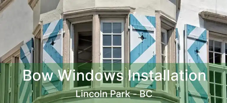 Bow Windows Installation Lincoln Park - BC