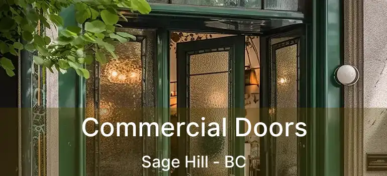 Commercial Doors Sage Hill - BC