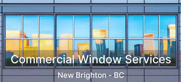 Commercial Window Services New Brighton - BC