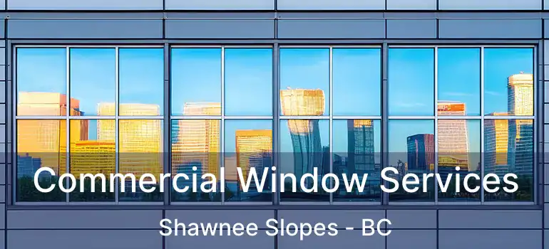 Commercial Window Services Shawnee Slopes - BC
