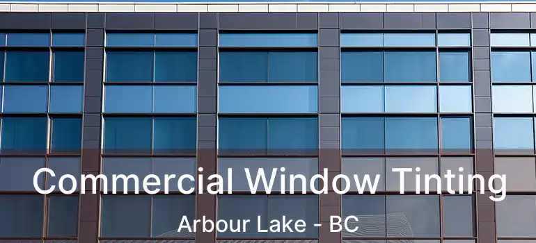Commercial Window Tinting Arbour Lake - BC