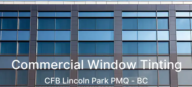Commercial Window Tinting CFB Lincoln Park PMQ - BC