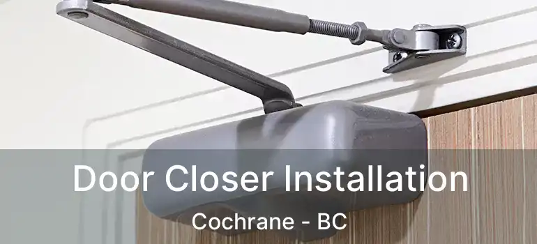 Door Closer Installation Cochrane - BC