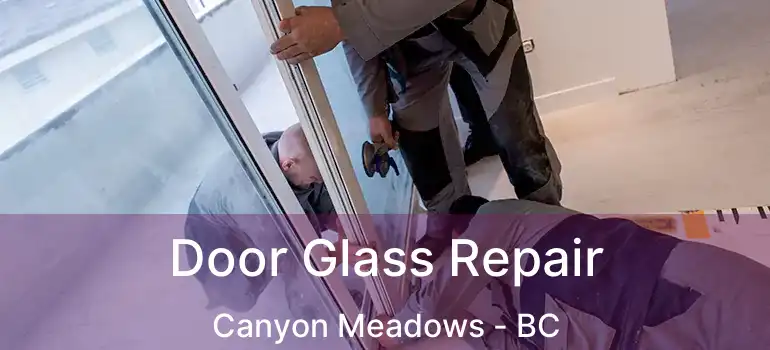 Door Glass Repair Canyon Meadows - BC