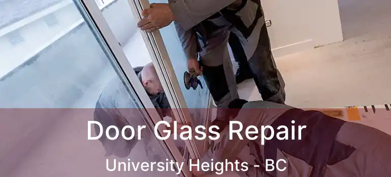 Door Glass Repair University Heights - BC