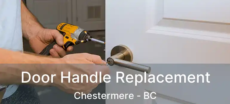 Door Handle Replacement Chestermere - BC
