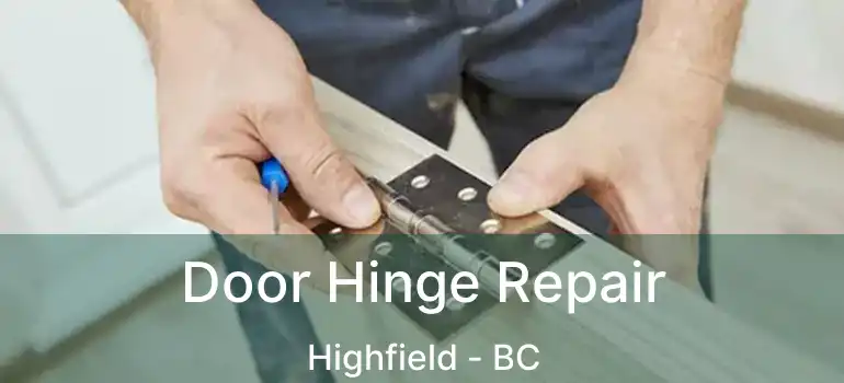 Door Hinge Repair Highfield - BC