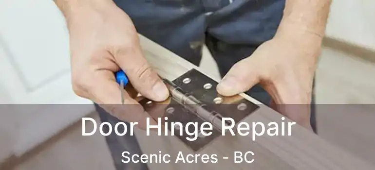 Door Hinge Repair Scenic Acres - BC