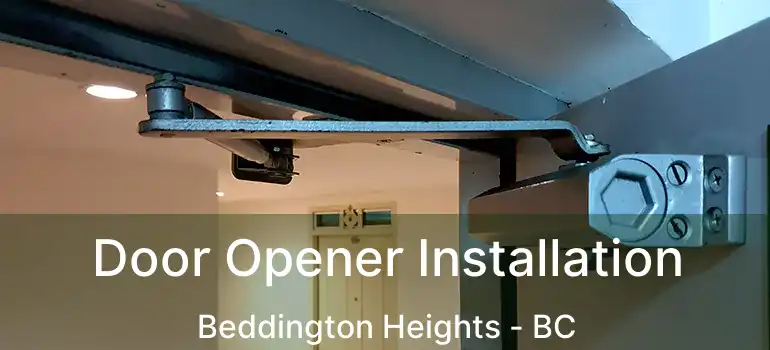 Door Opener Installation Beddington Heights - BC