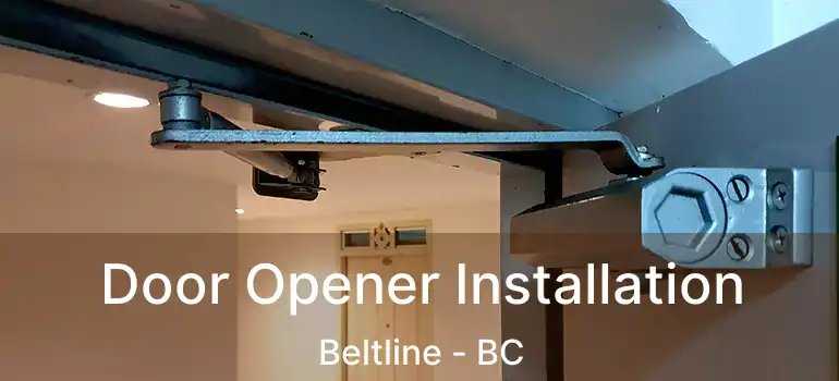 Door Opener Installation Beltline - BC
