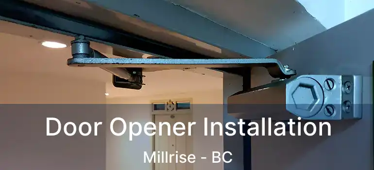 Door Opener Installation Millrise - BC