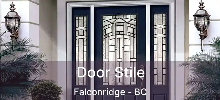 Door Stile Falconridge - BC