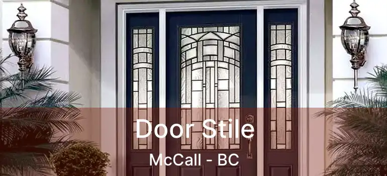 Door Stile McCall - BC