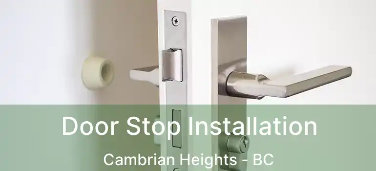Door Stop Installation Cambrian Heights - BC