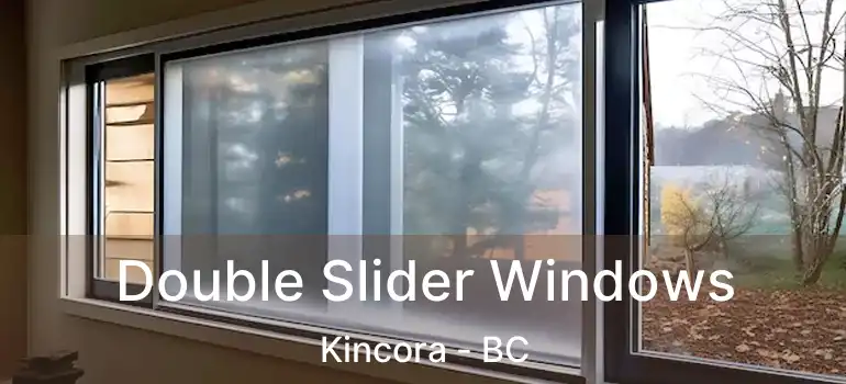 Double Slider Windows Kincora - BC