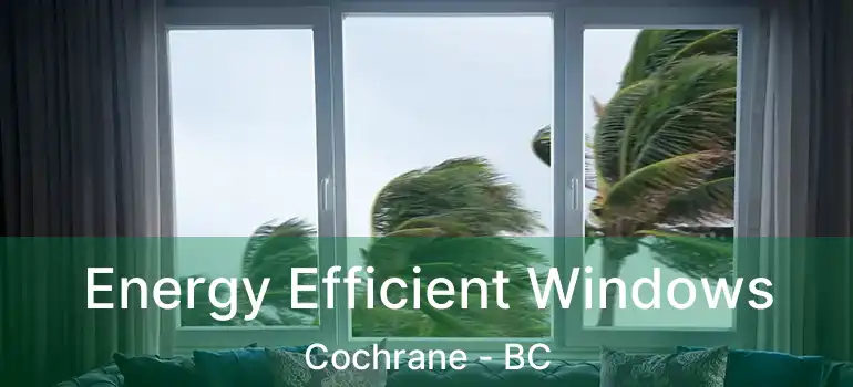 Energy Efficient Windows Cochrane - BC