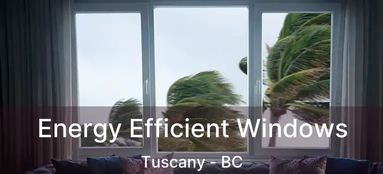 Energy Efficient Windows Tuscany - BC