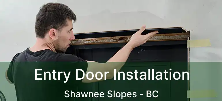 Entry Door Installation Shawnee Slopes - BC