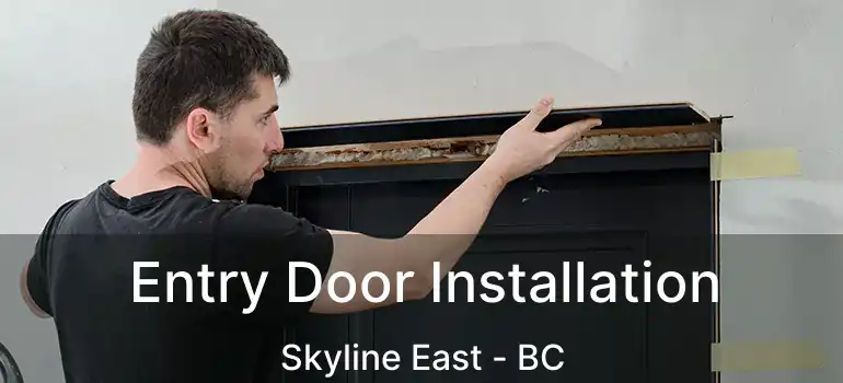 Entry Door Installation Skyline East - BC