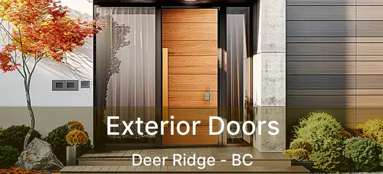 Exterior Doors Deer Ridge - BC