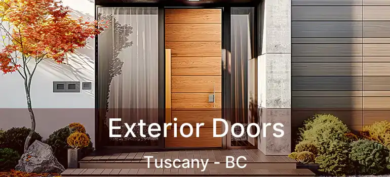 Exterior Doors Tuscany - BC