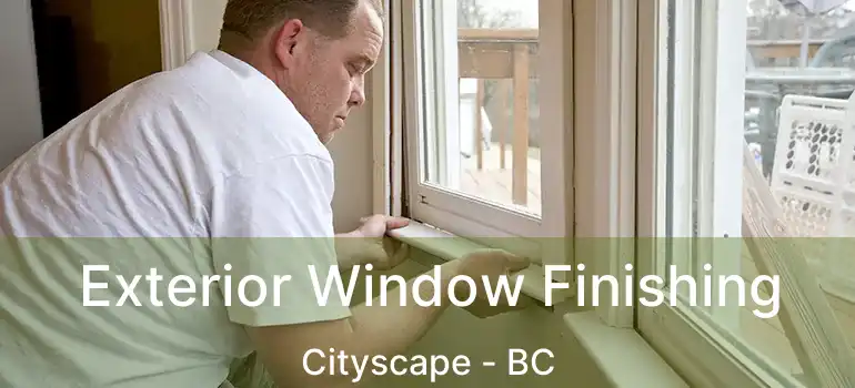 Exterior Window Finishing Cityscape - BC