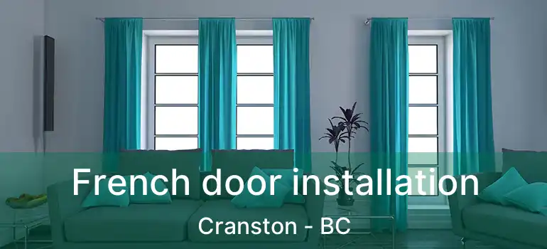 French door installation Cranston - BC