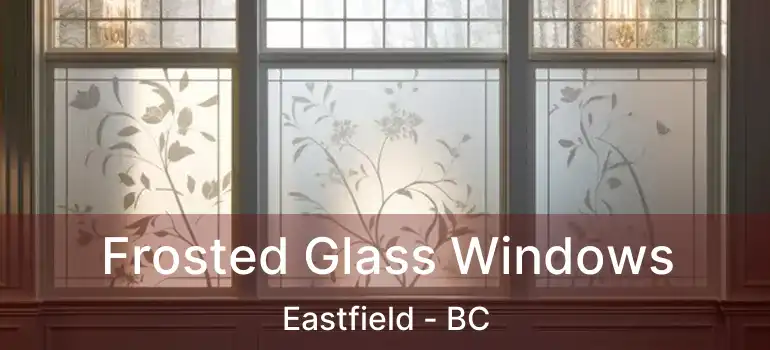 Frosted Glass Windows Eastfield - BC