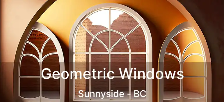 Geometric Windows Sunnyside - BC