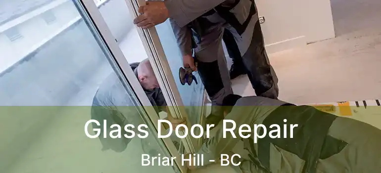 Glass Door Repair Briar Hill - BC