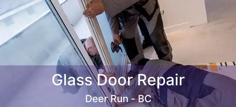 Glass Door Repair Deer Run - BC