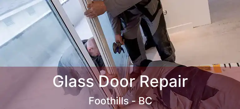 Glass Door Repair Foothills - BC