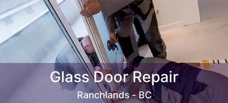 Glass Door Repair Ranchlands - BC